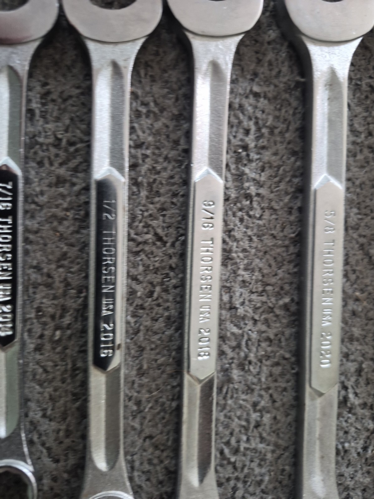 Thorsen USA Combination Wrench Lot SAE Set, 6 Pcs(A)