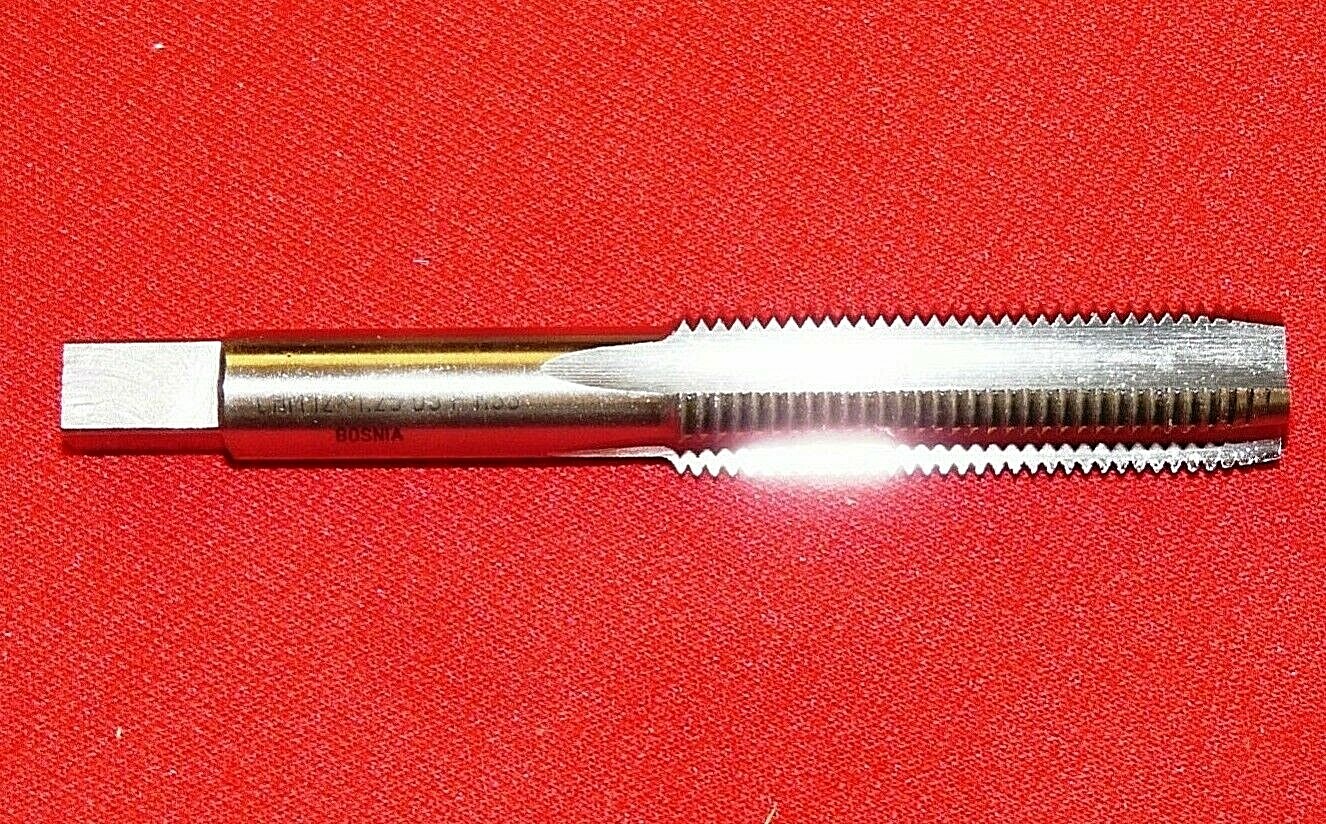 M12 x 1.25 LEFT HAND Plug Tap Alfa HTLM81133 12MM HSS 4FL LH Metric