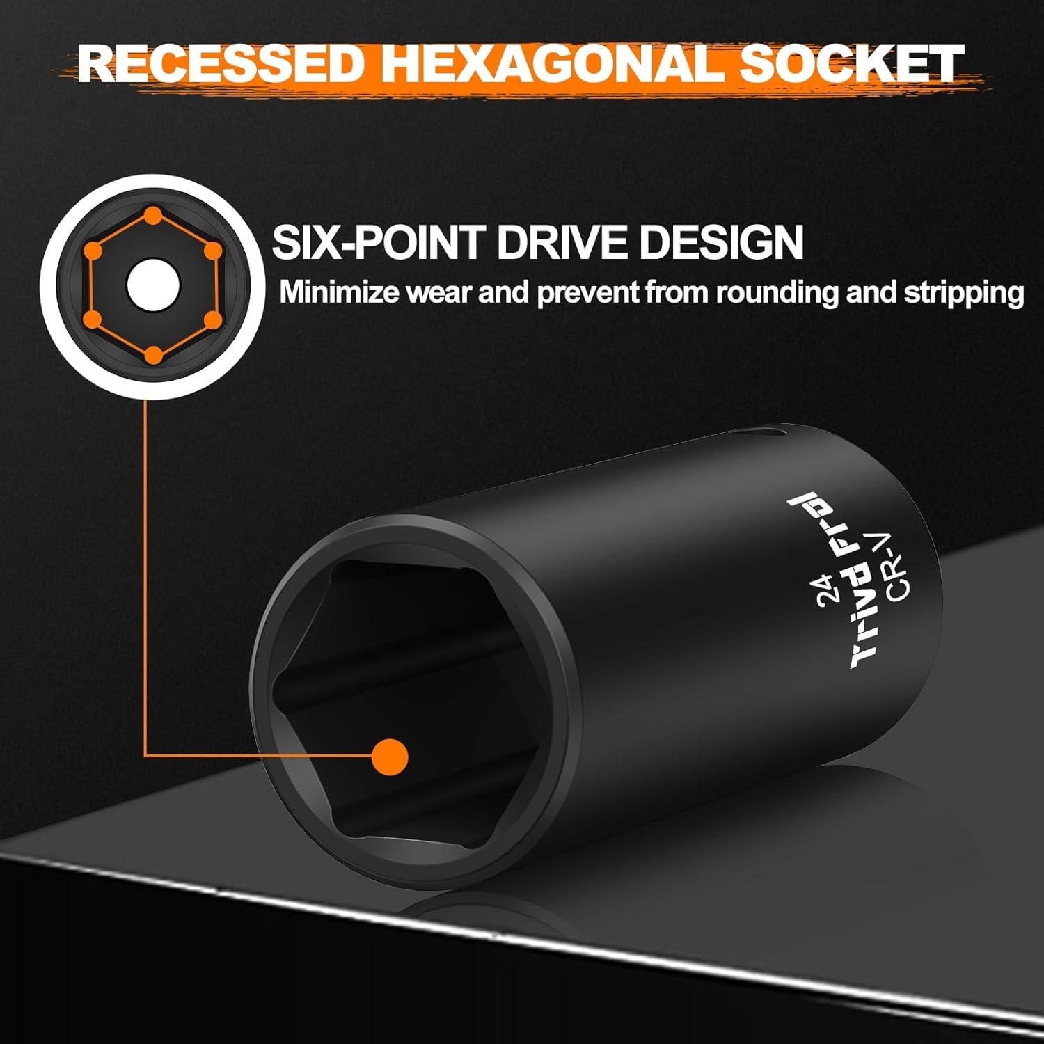 Metric Impact Socket Set 1/2″ Drive – 26 Piece Deep Impact Socket Set 1/2″ Dr…