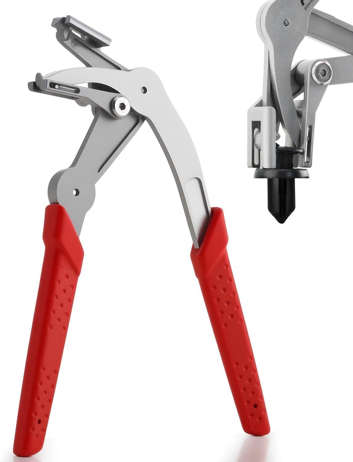 Car Clip Pliers Professional Plastic Fastener Removal Tool Red Panel Removing