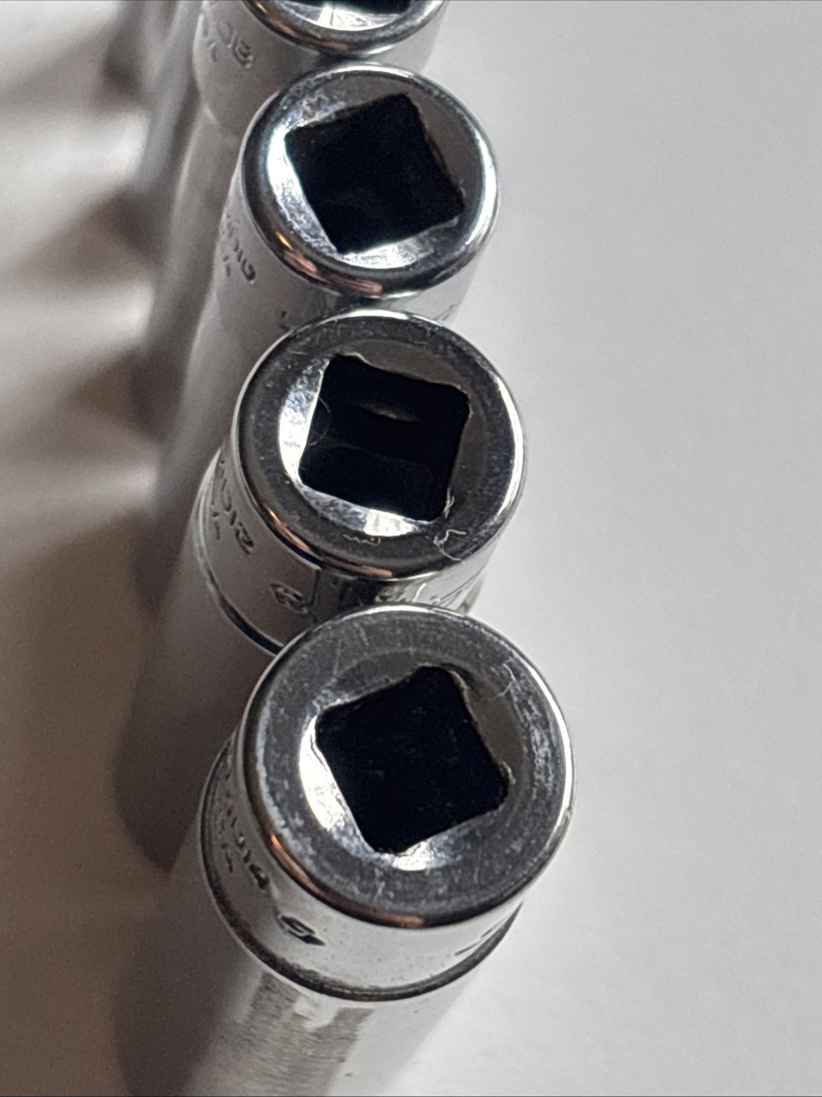 Snap On STMD 6Pc Sockets 1/4″ Dr 12 Pt SAE STMD6 – STMD14 3/16”- 7/16″ 🇺🇸