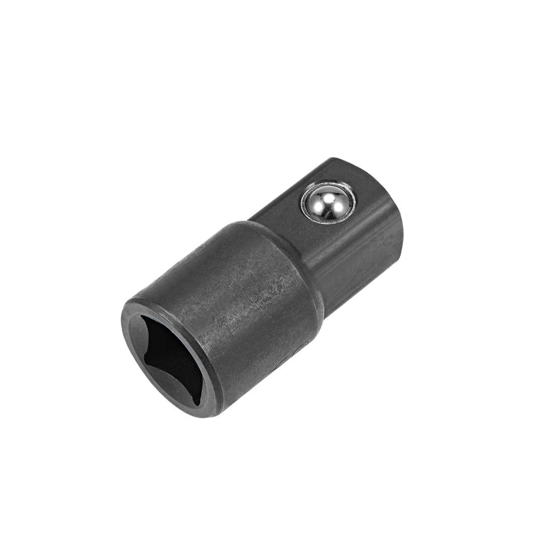 uxcell 3/8 Inch Drive F x 1/2 Inch M Socket Adapter Female to Male Cr-V Black