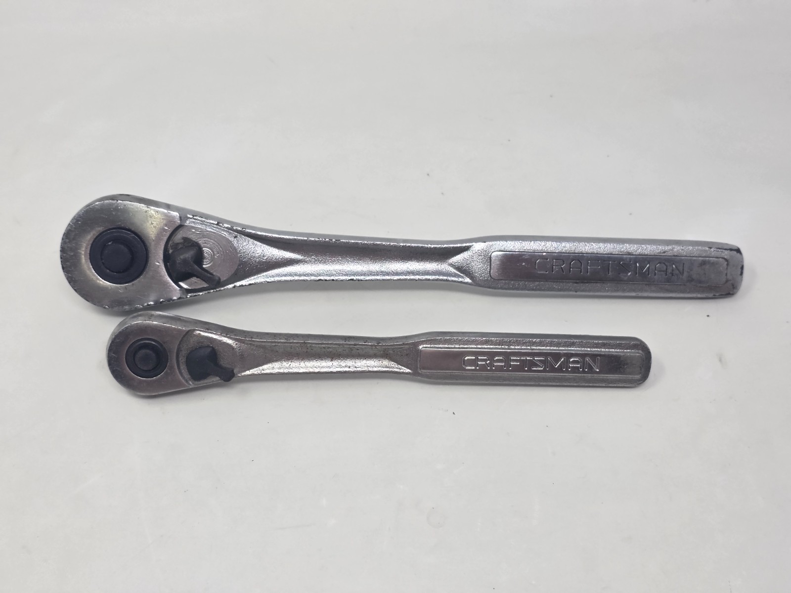 Craftsman Tools Made In USA 3/8” And 1/2” Drive Ratchets 44808 & 44809