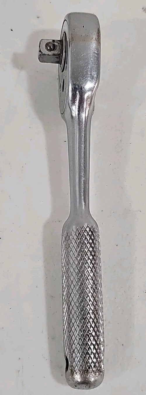 Vintage Indestro 1/4″ Drive Ratchet No. 6072 Made In USA