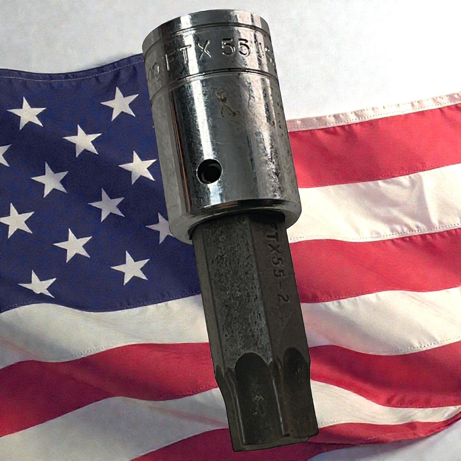 Snap-on Torx Bit Socket FTX55 T55 3/8″ Drive As Pictured Professional Tool
