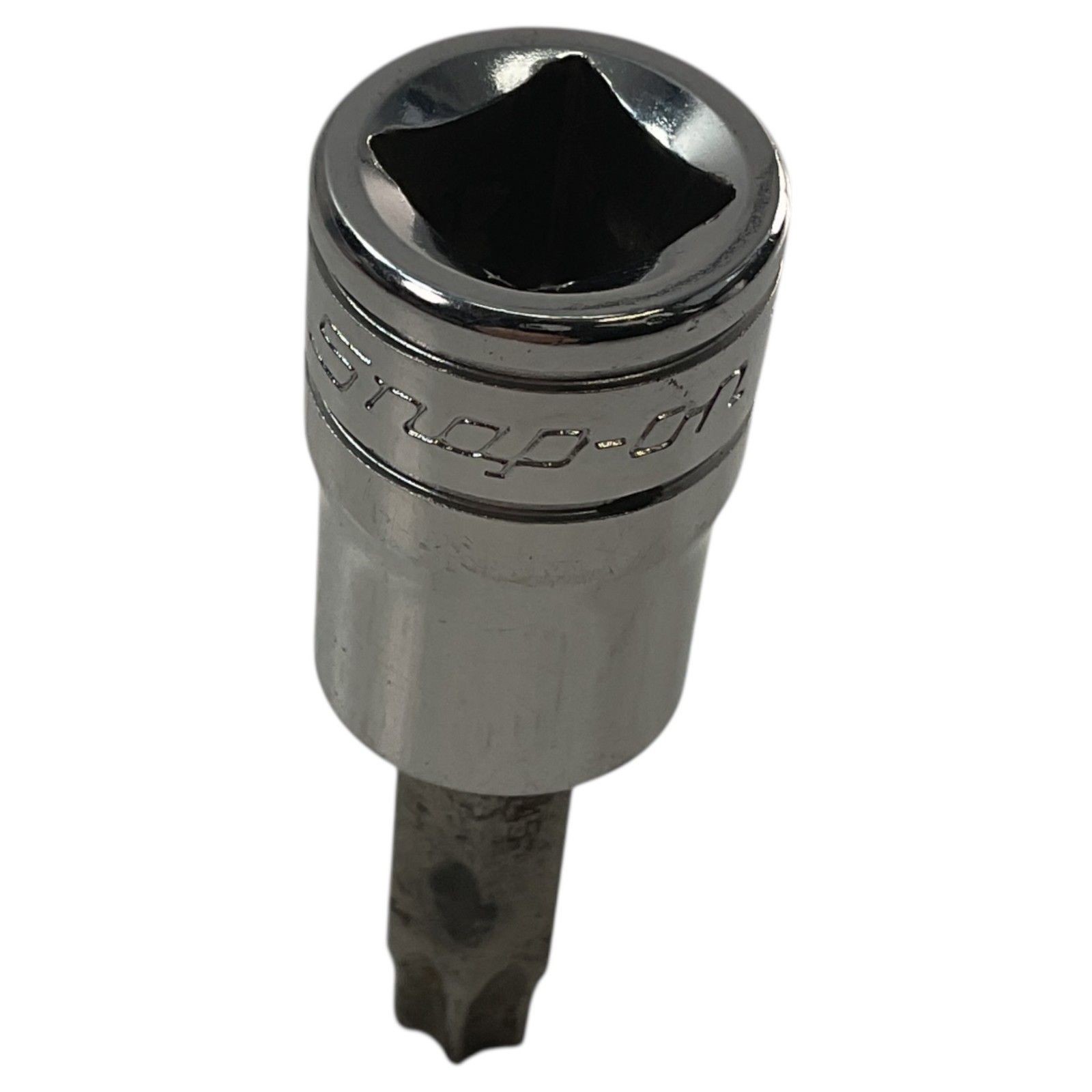 Snap-On Torx Bit Socket FTX45E 3/8″ Drive T45 Chrome USA As Pictured Pro Tool