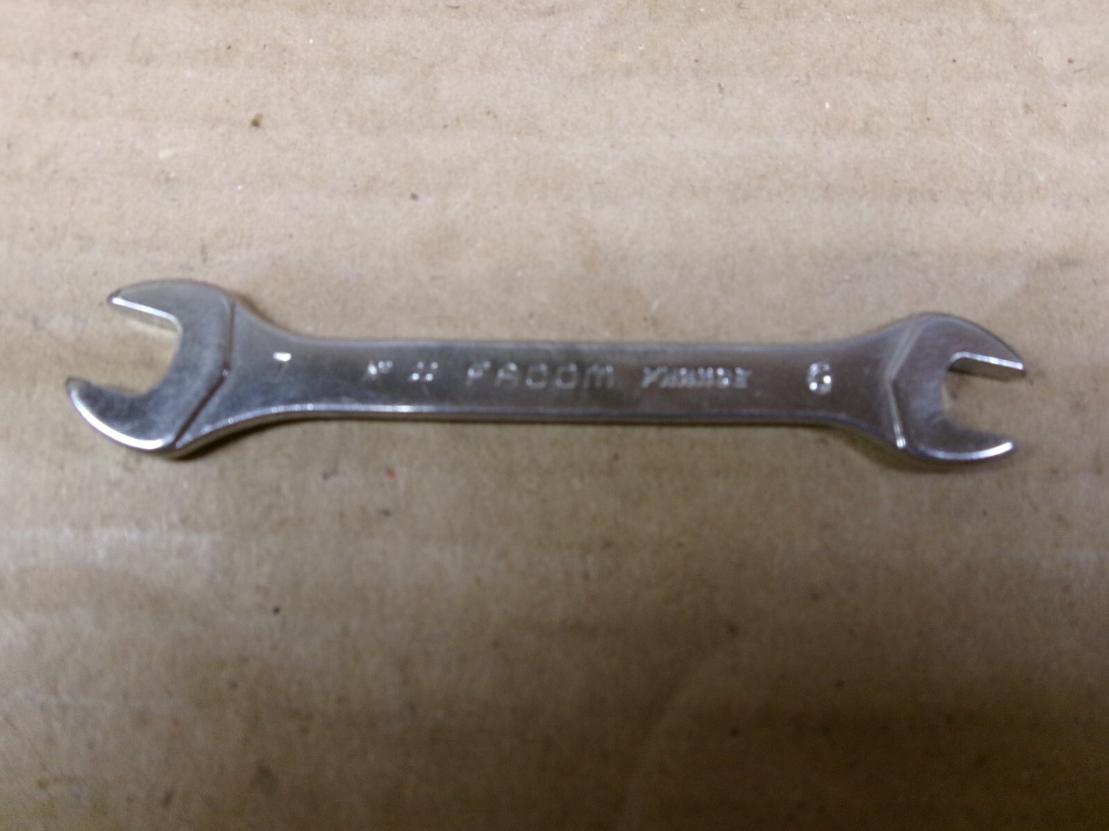 Facom France 6 x 7 MM Double Open Ended Wrench / Spanner No 22
