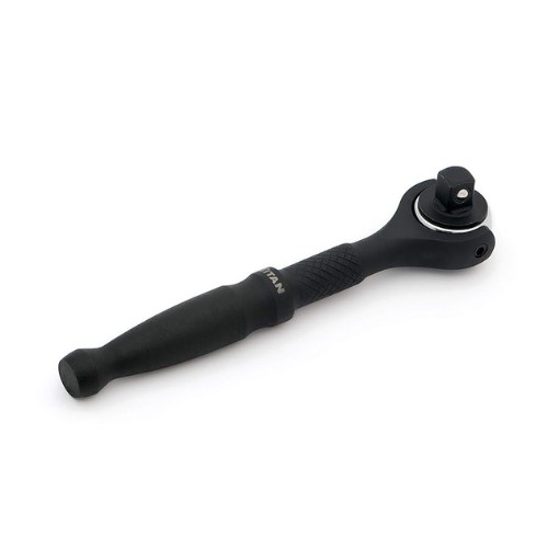 Titan 11313 Micro Swivel Head Ratchet, 1/4″ Drive x 4″