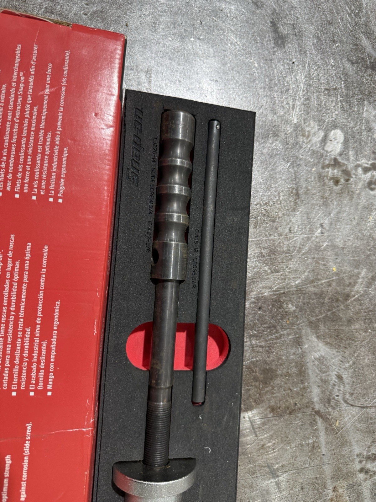 Snap-on Slide Hammer CJ270HMRFR