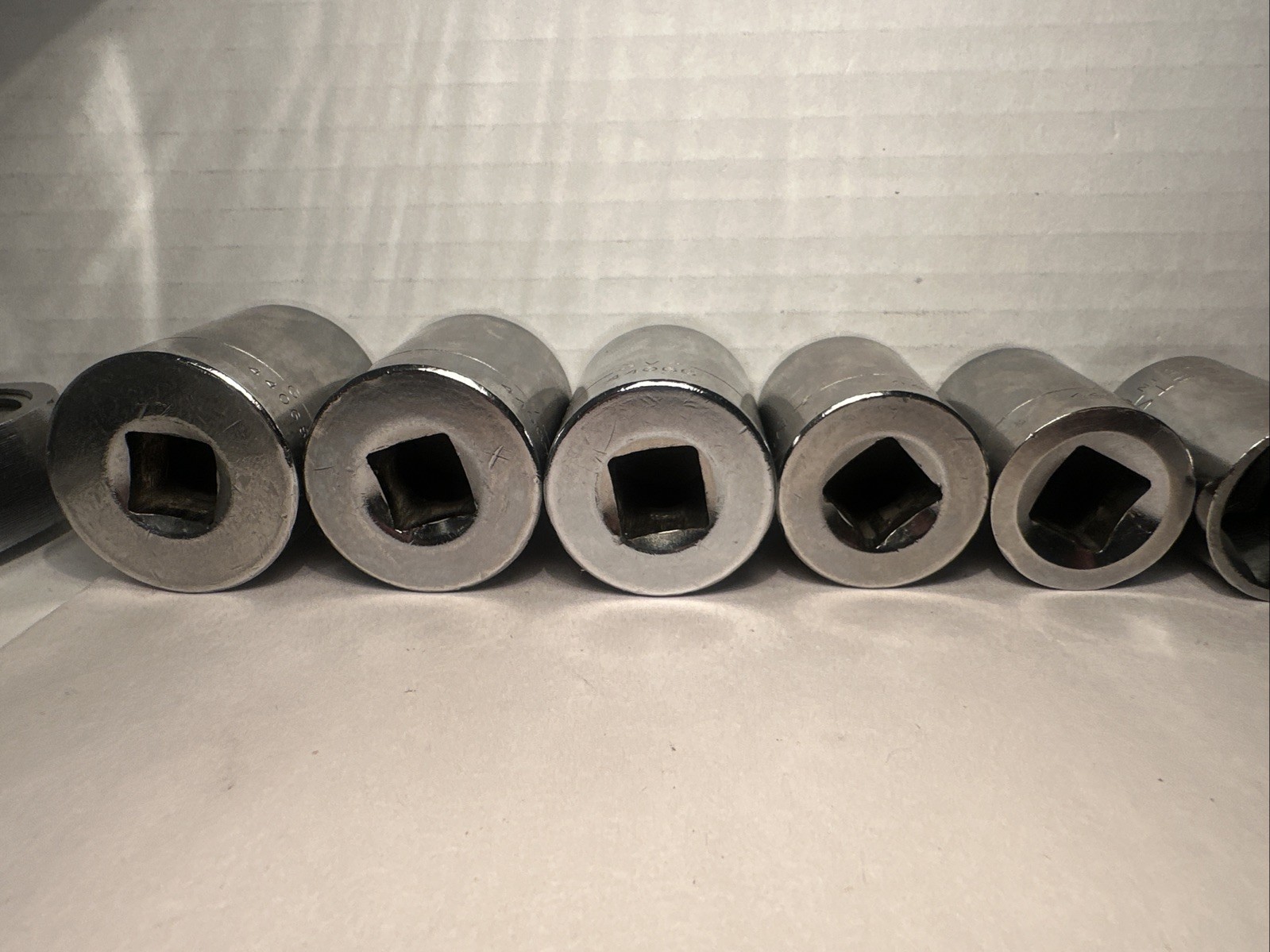 CRAFTSMAN 16 piece 1/2” Drive SAE 6 Point Sockets 7/16 – 1-1/8 + Rachet & 3 More