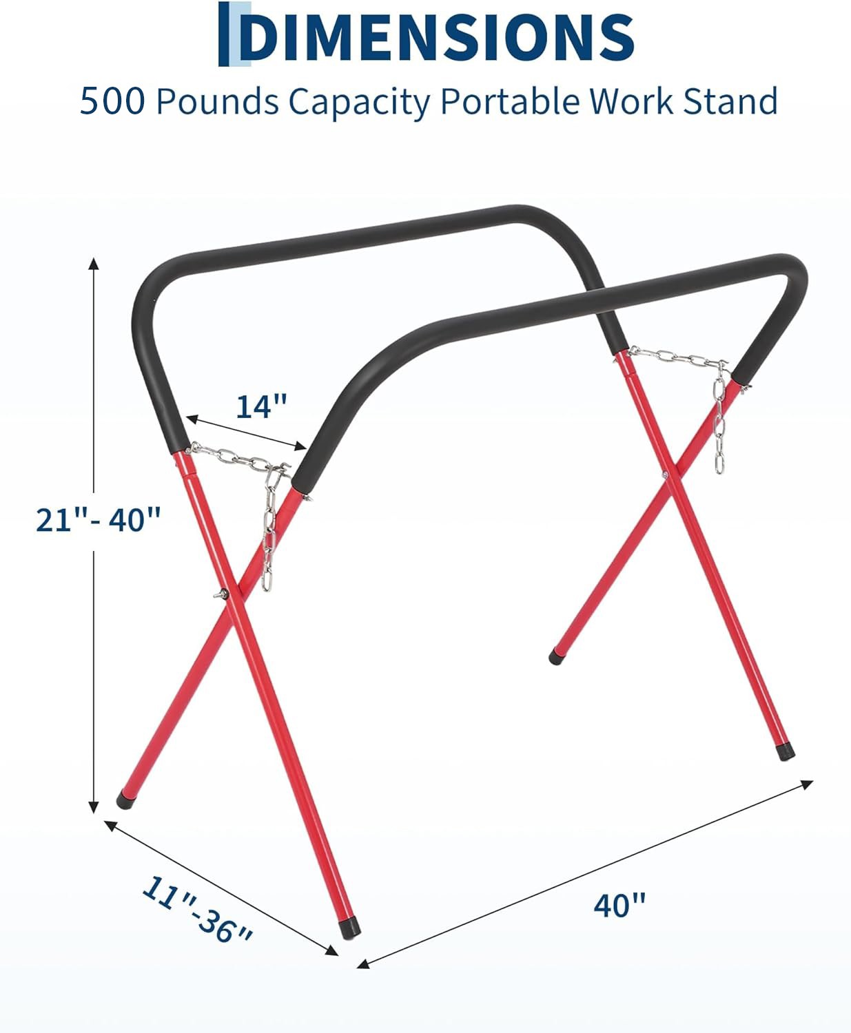 4pcs Heavy Duty Folding Workbench Portable Work Stand for Bumpers Fenders Hoods