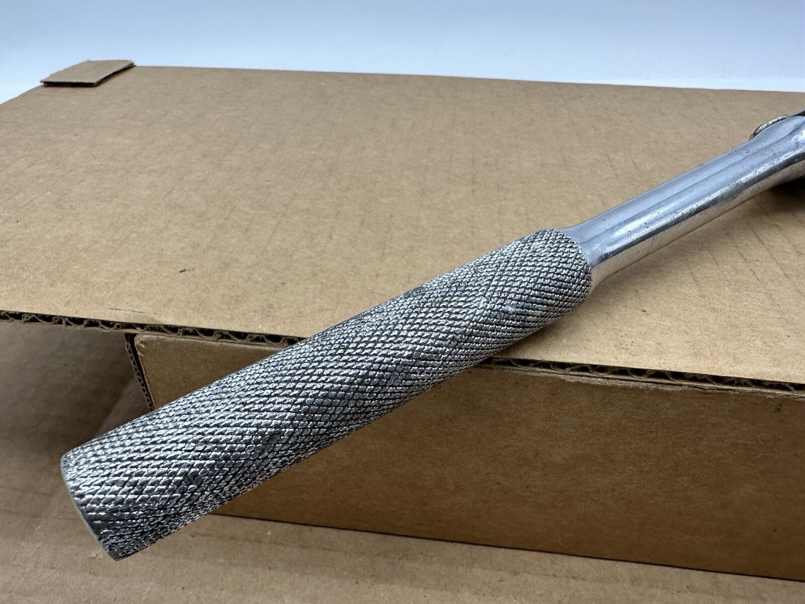 Vintage Proto 1/2″ Drive 10″ Long Pear Head Ratchet 5449 LOS ANGELES USA.