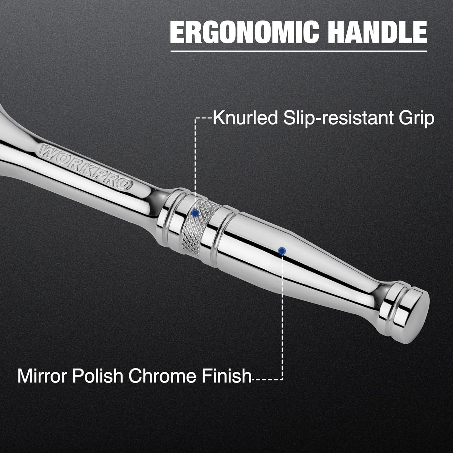 3/8-Inch Drive Ratchet, Quick-Release Reversible Ratchet Wrench, 72-Tooth 3/8…