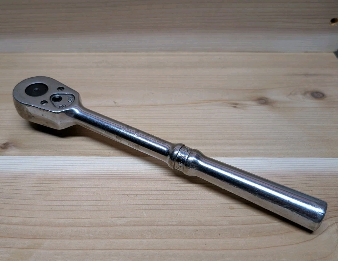 Par-X by Snap-on UR71 1/2″ Drive Ratchet USA Chrome 10″ long – Missing Switch