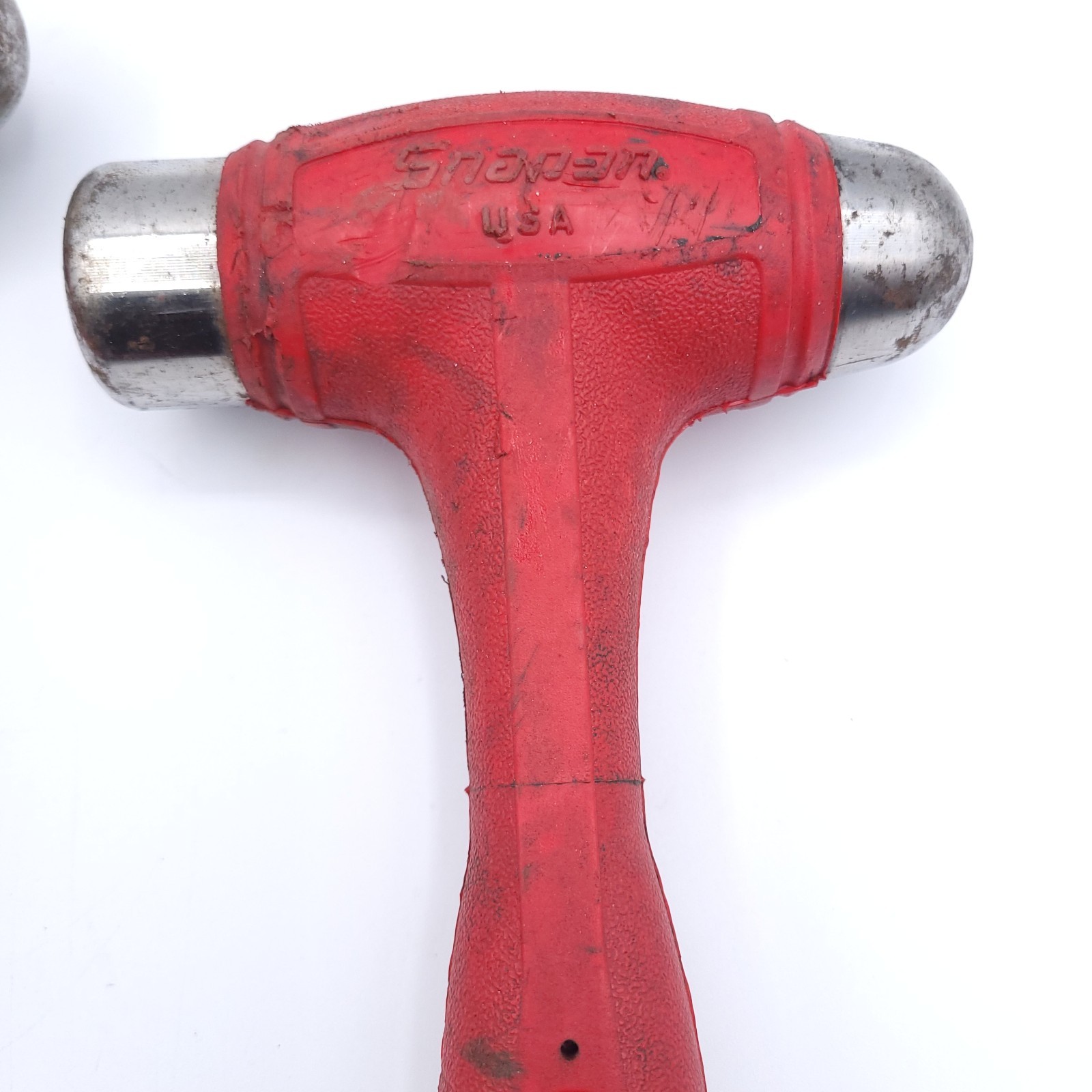 Snap-on HBBD24 HBBD32 Ball Peen Soft Grip Dead Blow Hammer Red 24oz and 32oz USA