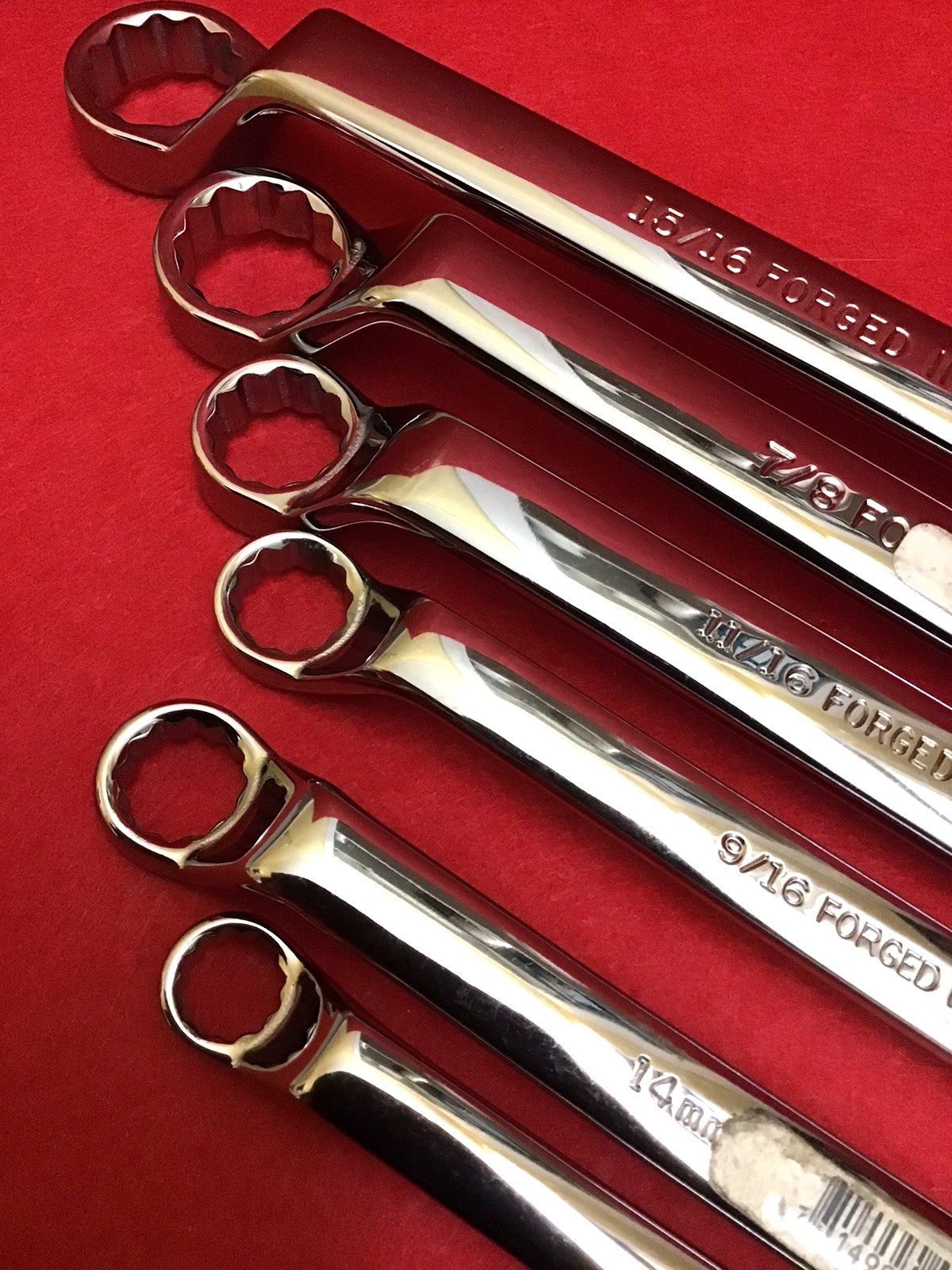 NEW CRAFTSMAN PROFESSIONAL USA DEEP OFFSET DOUBLE BOX END WRENCHES 4SAE, 2 MM
