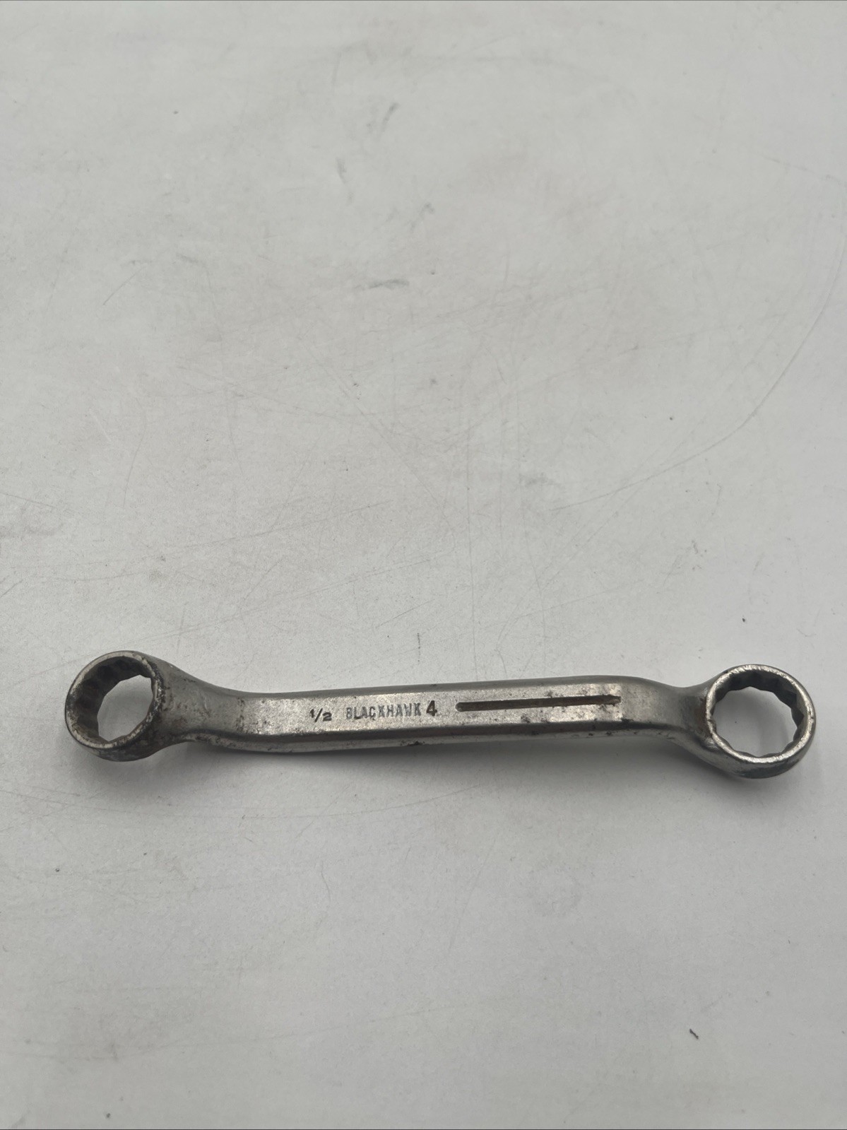 Blackhawk USA Double Box End Wrench 1/2 x 9/16 12Pt Offset BW1403 Pro Mechanic