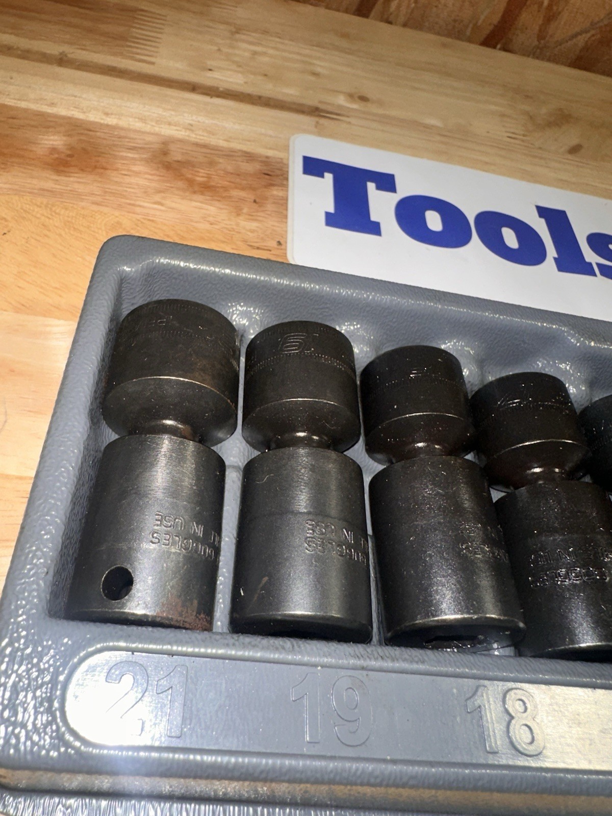 Snap-on™ 212IPFM 3/8″ Drive 8 to 21 mm 6-point Impact Swivel Socket Set