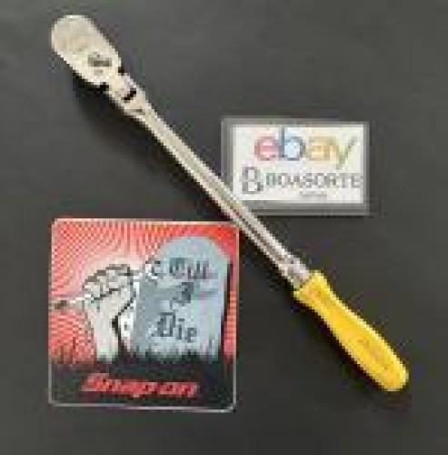 Snap-on Tools 3/8″ Flex Head Ratchet FHLFD80A Yellow hard Grip