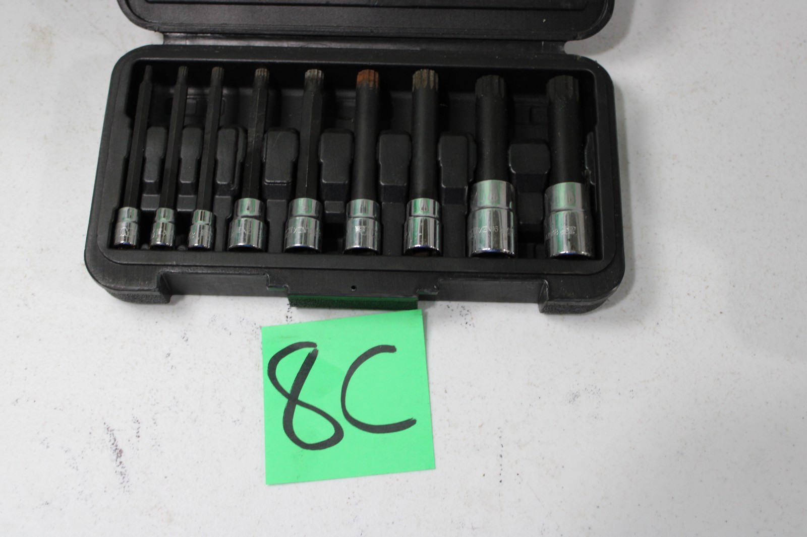 VIM XZN400 – 9 PC XZN4 thru XZN18, 4″ Long XZN Triple Square Drive Socket Set