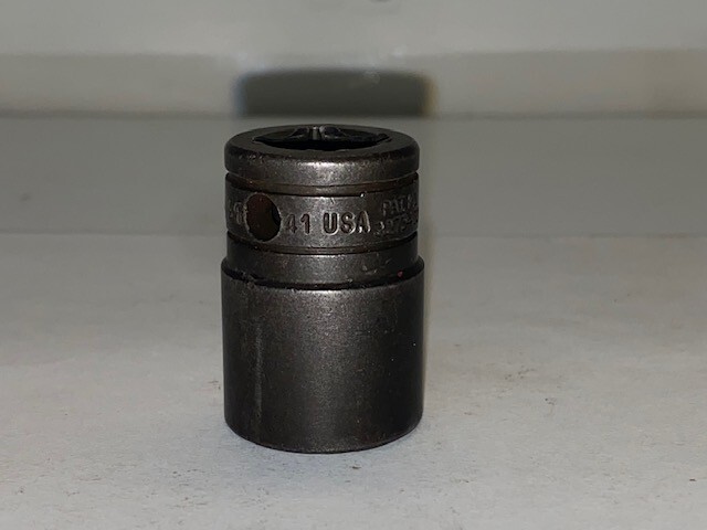 Snap-On GFS241 1/2″ Drive 12-Point SAE 3/4″ Flank Drive® Shallow Impact Socket
