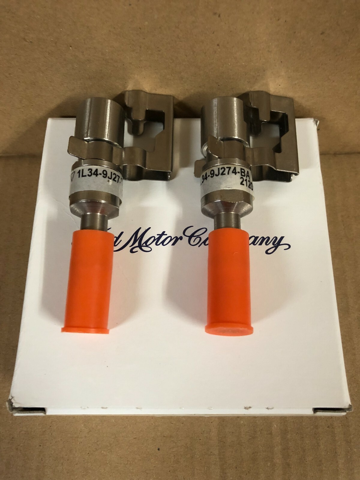 NEW Genuine OEM Ford 1L3Z-9J274-BA Fuel Pump Fuel Return Check Valve Set (x2)