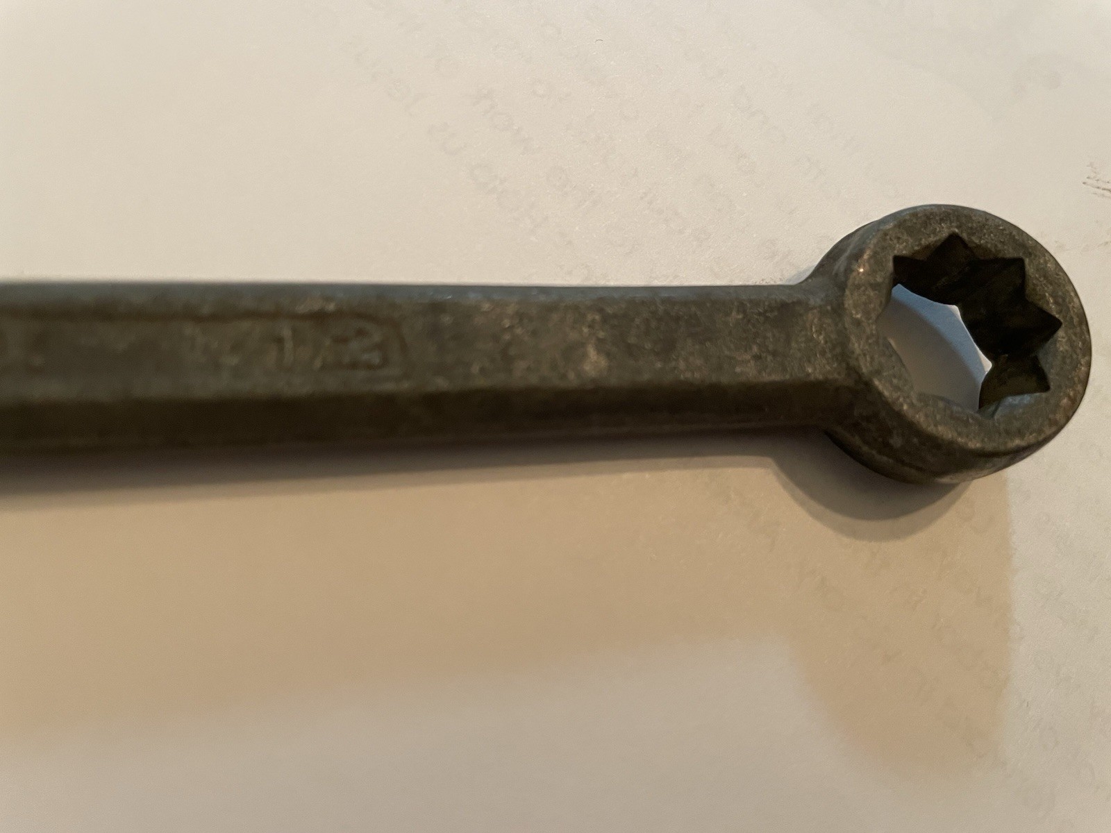 TOOLS FORD BRAKES BOX END WRENCH 1/2-7/16 FREE SHIPPING IN THE US