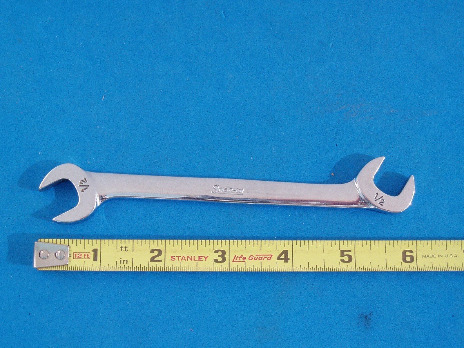 SNAP-ON VS16 1/2″ 4-WAY ANGLE HEAD OPEN END WRENCH MADE IN USA FREE SHIPPING