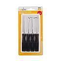 TOOLWORKS 4 PIECE HOOK AND & PICK SET BLACK HANDLE HOLDER PLASTIC STEEL NEW
