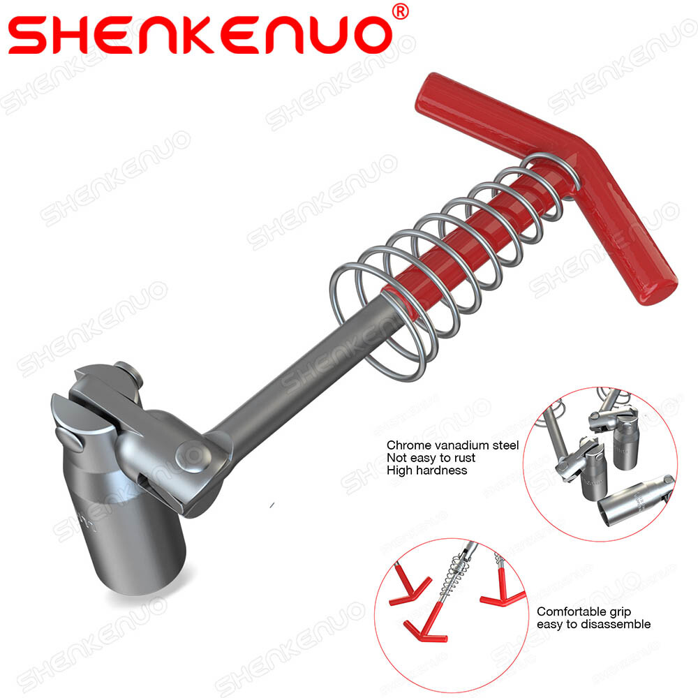 1pc Spark Plug Socket Wrench Remover Installer T-Handle 5/8″ 16mm Universal Tool