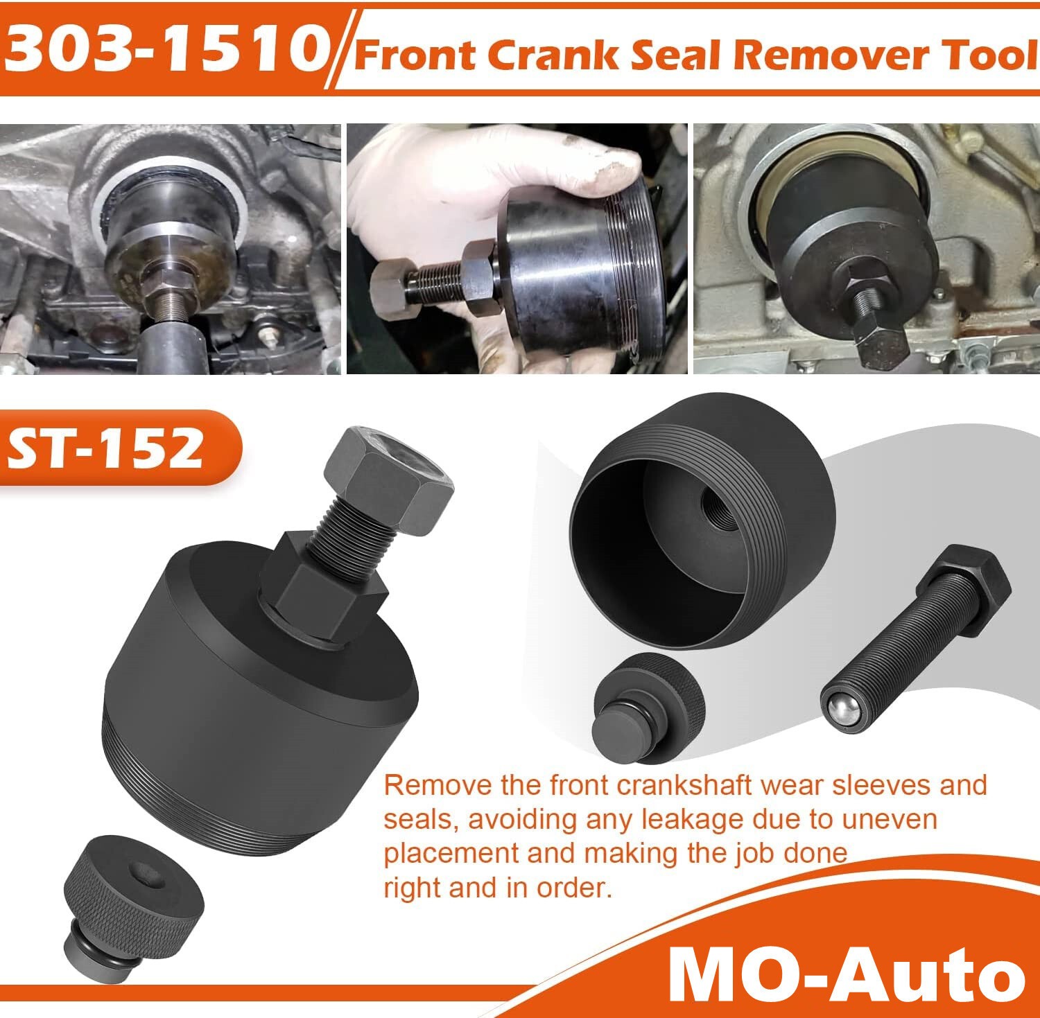6.7L Front Rear Crankshaft Seal Installer Remover Master Set Fits Ford F-250/350
