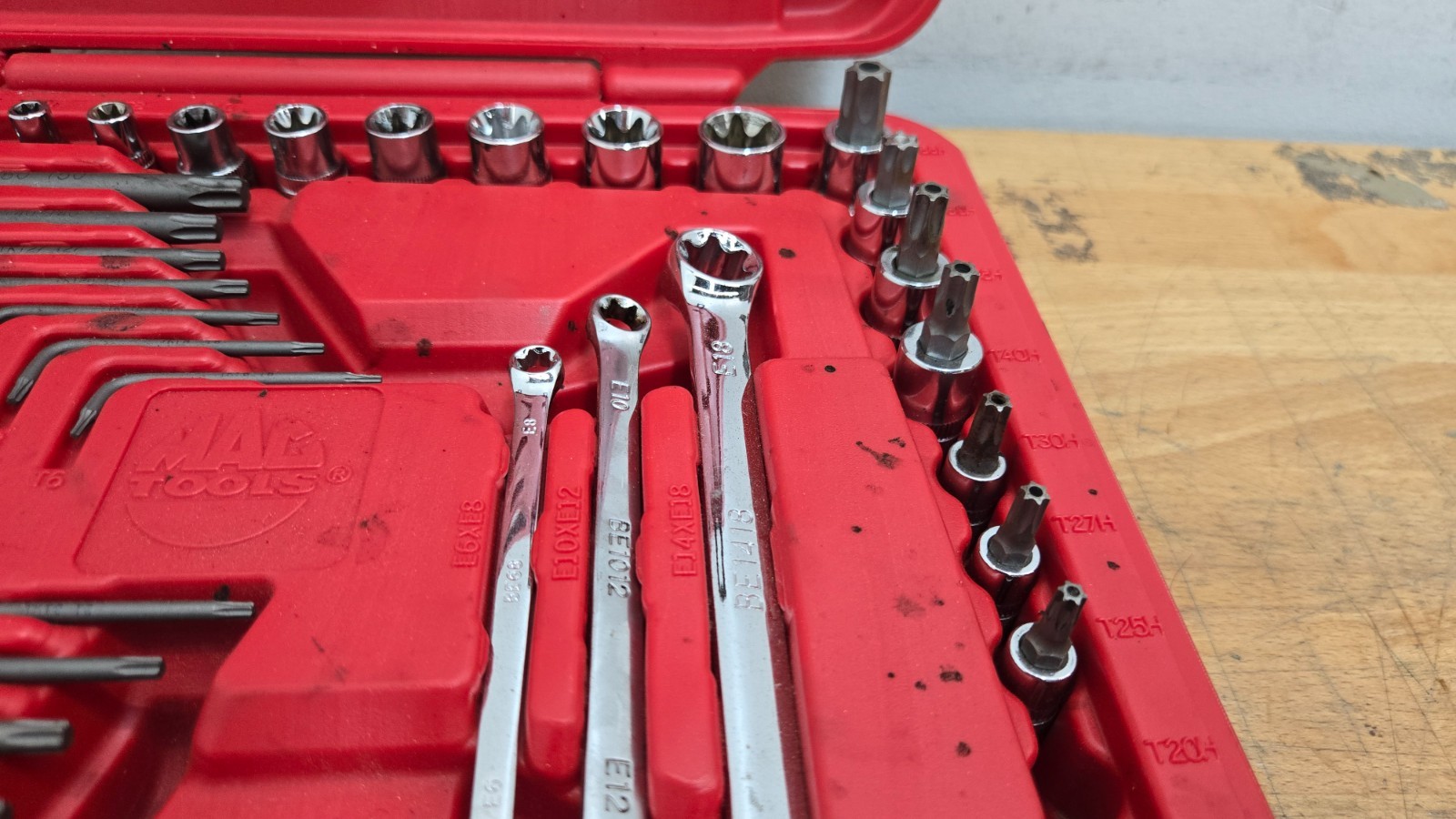 Mac Tools Hex Tool Set, SMXT62B *MISSING ITEMS READ*