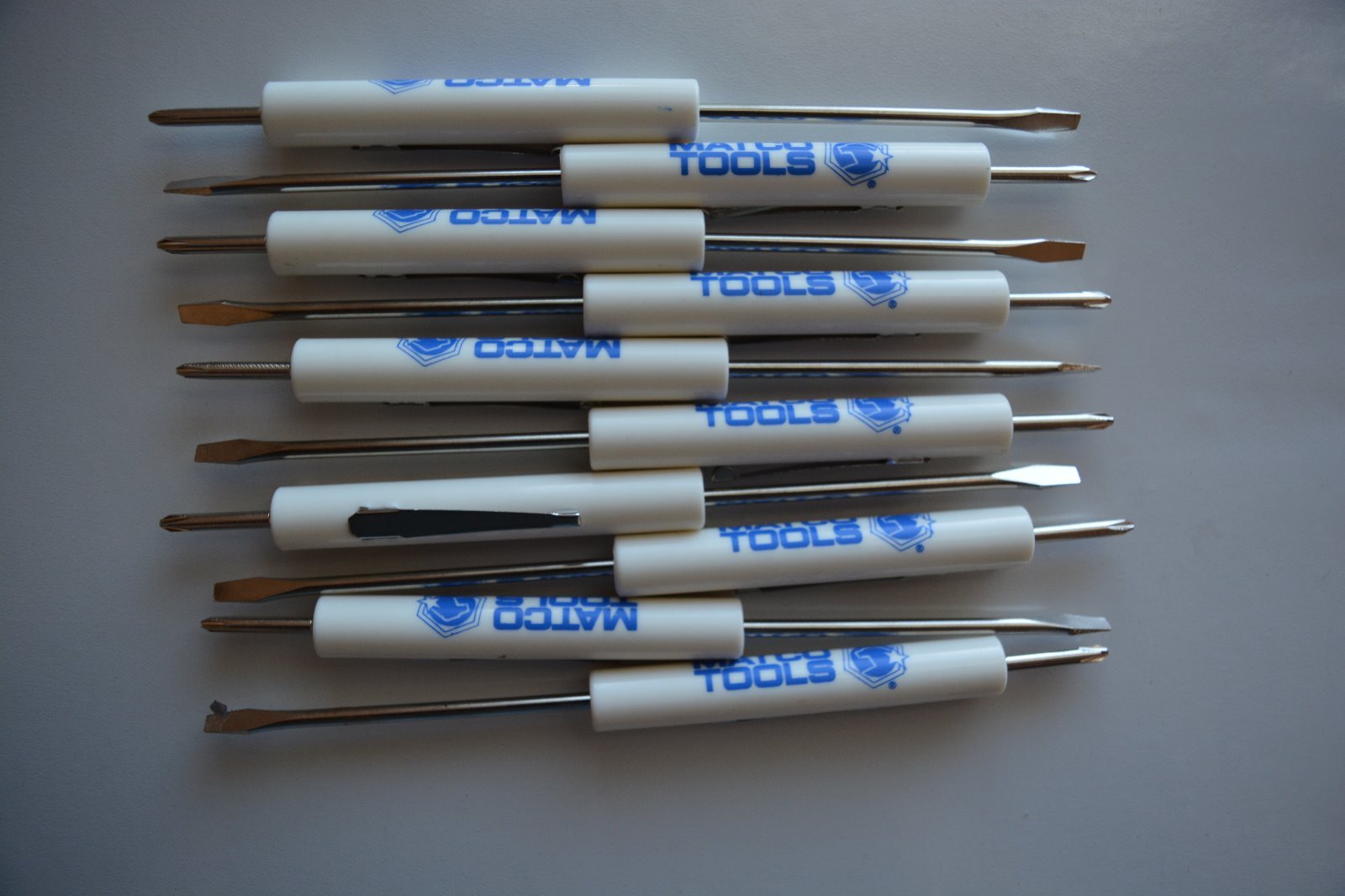 Promotional Matco tools pocket screwdriver flat tip & phillips top 10 pc lot new