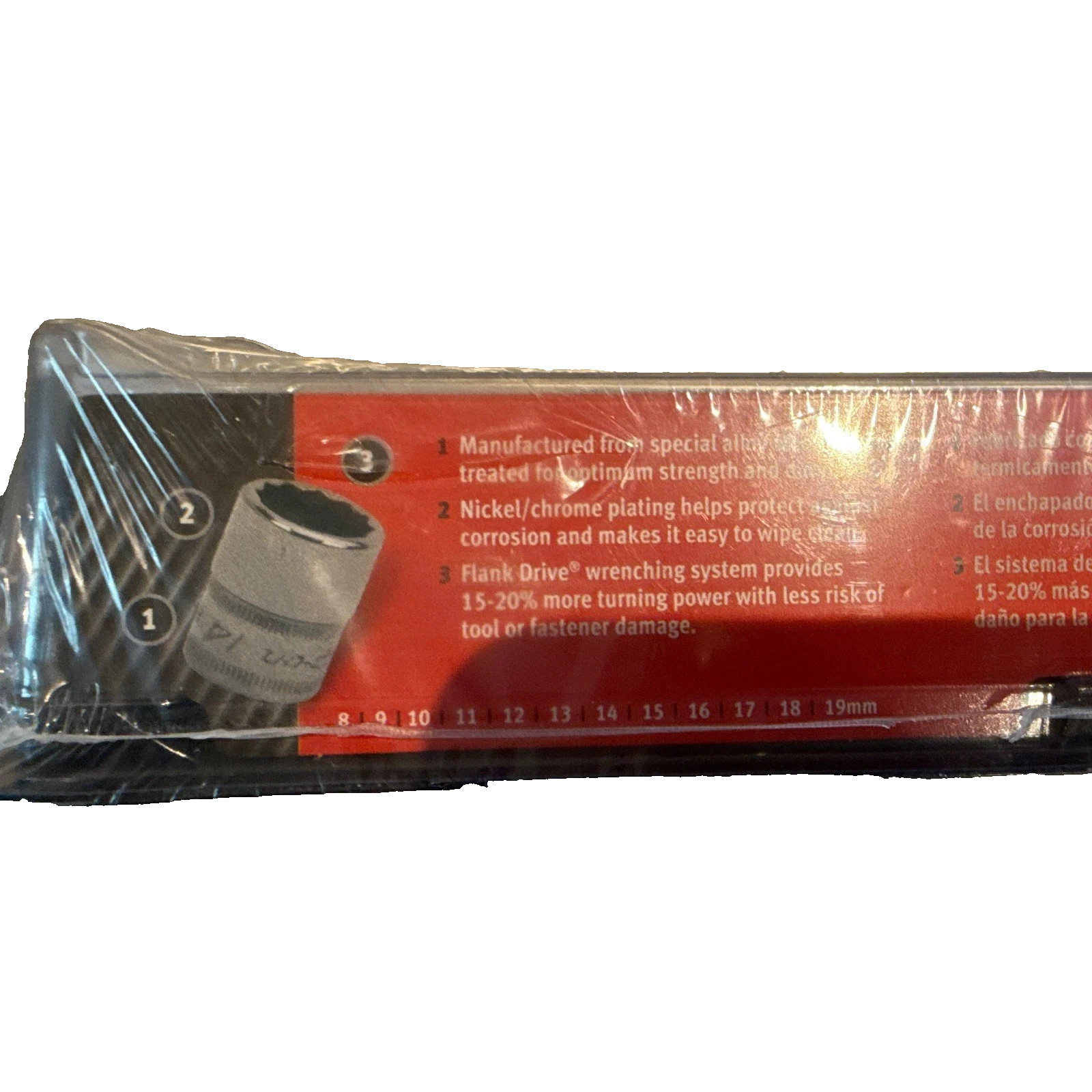 Snap-on 3/8″ drive 8 thru 19 mm 12-point Shallow Socket Set 212FMY Sealed NEW