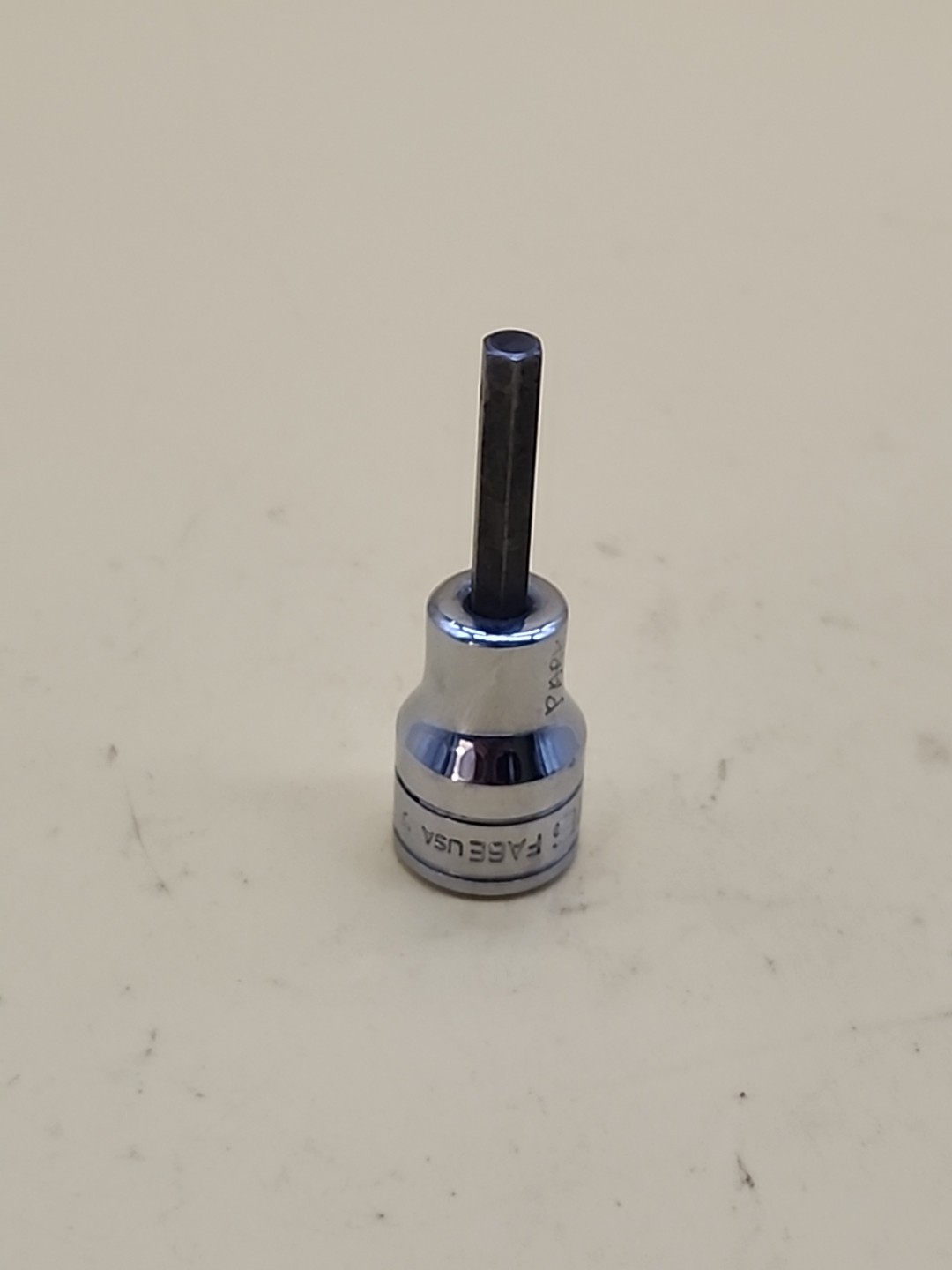 Snap- on Tools FA5E 5/32″ SAE Hex Bit Socket Driver 3/8″ Drive USA