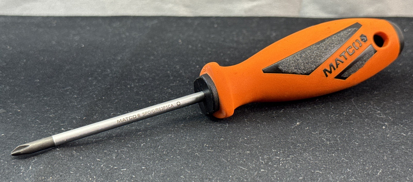 Matco 5 Pc Top Torque II Premium Orange Screwdriver Set Nice See pics!