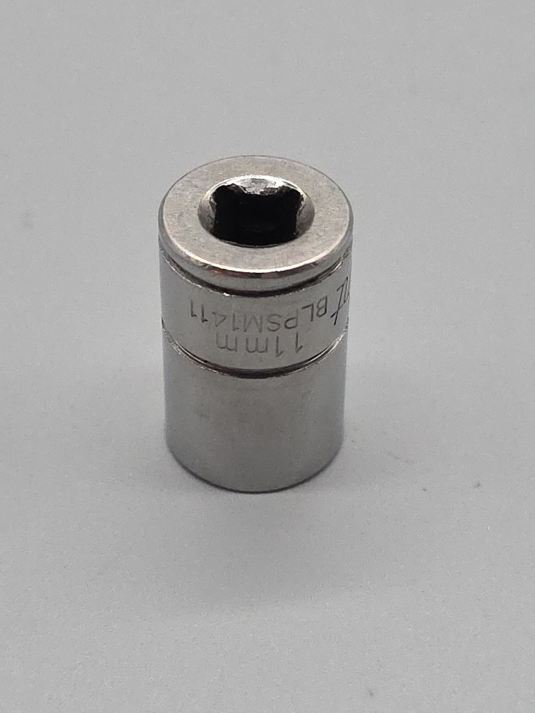 Blue Point Tools BLPSM1411 6 Point 1/4″ Drive 11mm Shallow Metric Socket USA