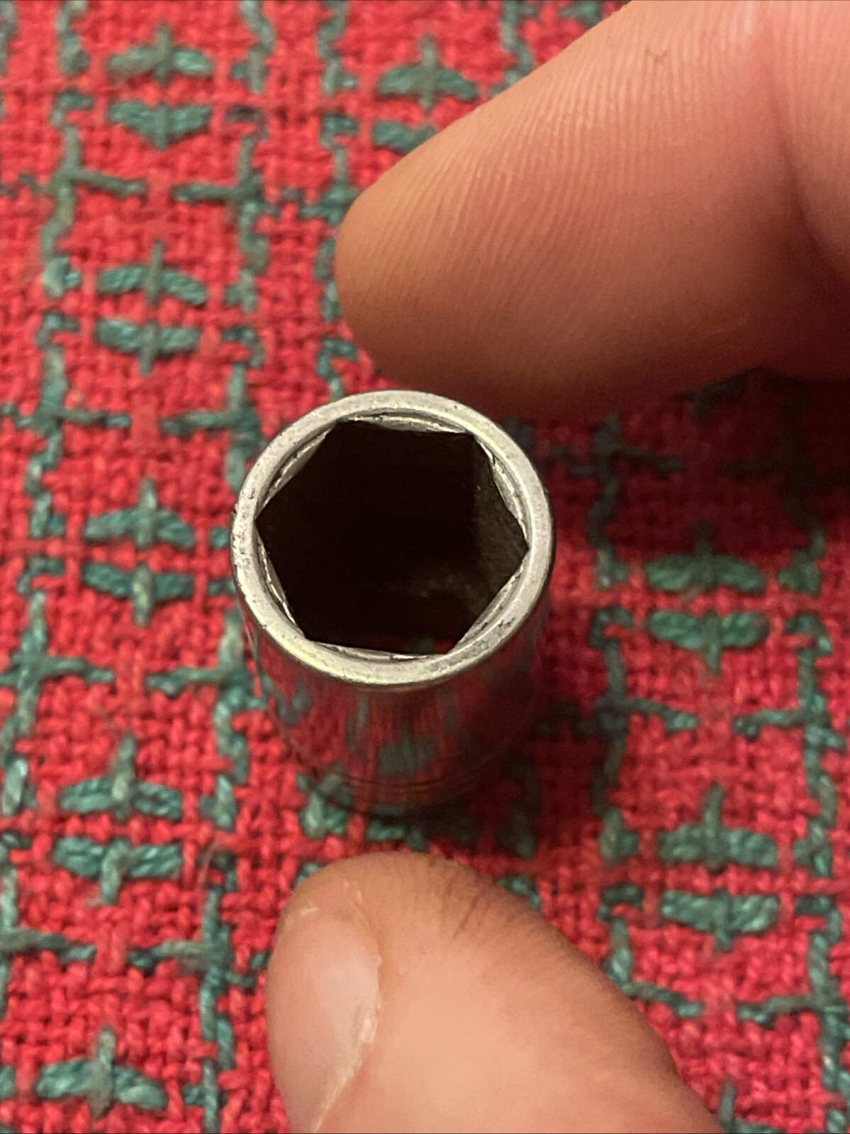 Vintage Craftsman 7/16” Socket 1/4” Drive =V= USA 🇺🇸 6 Point w/ Line