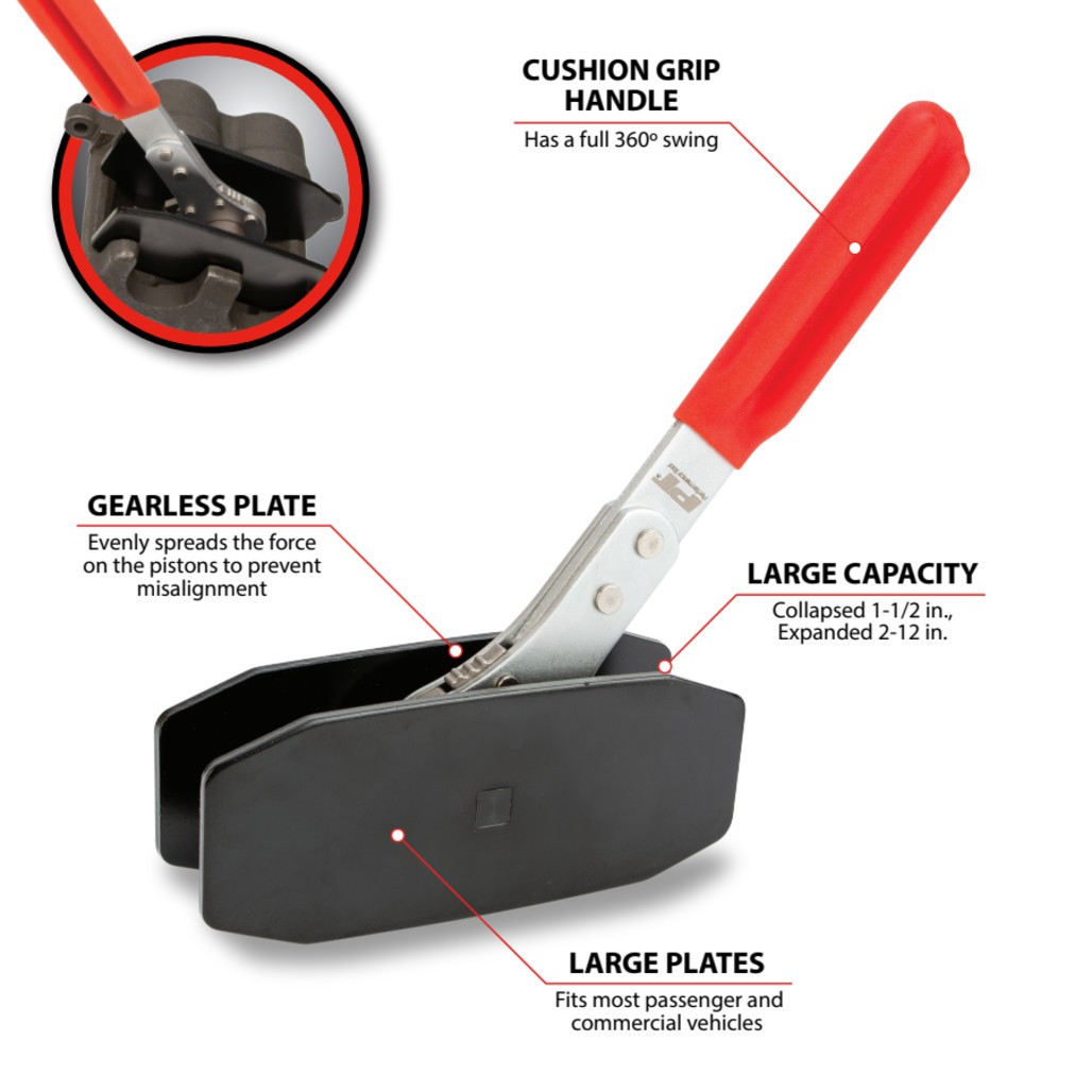 W80110 Gearless Brake Pad Spreader Performance Tool