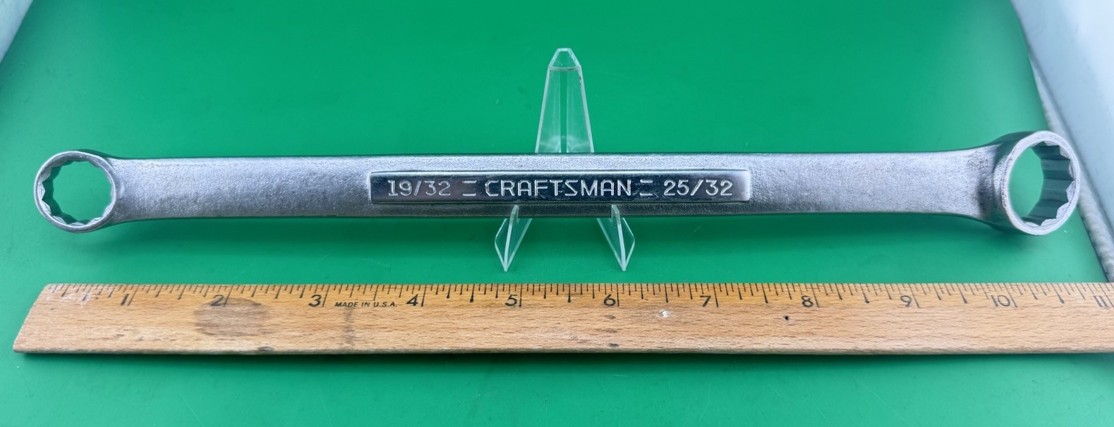 Craftsman 43925 -V- Series 19/32” x 25/32” Box Wrench USA! Excellent Condition