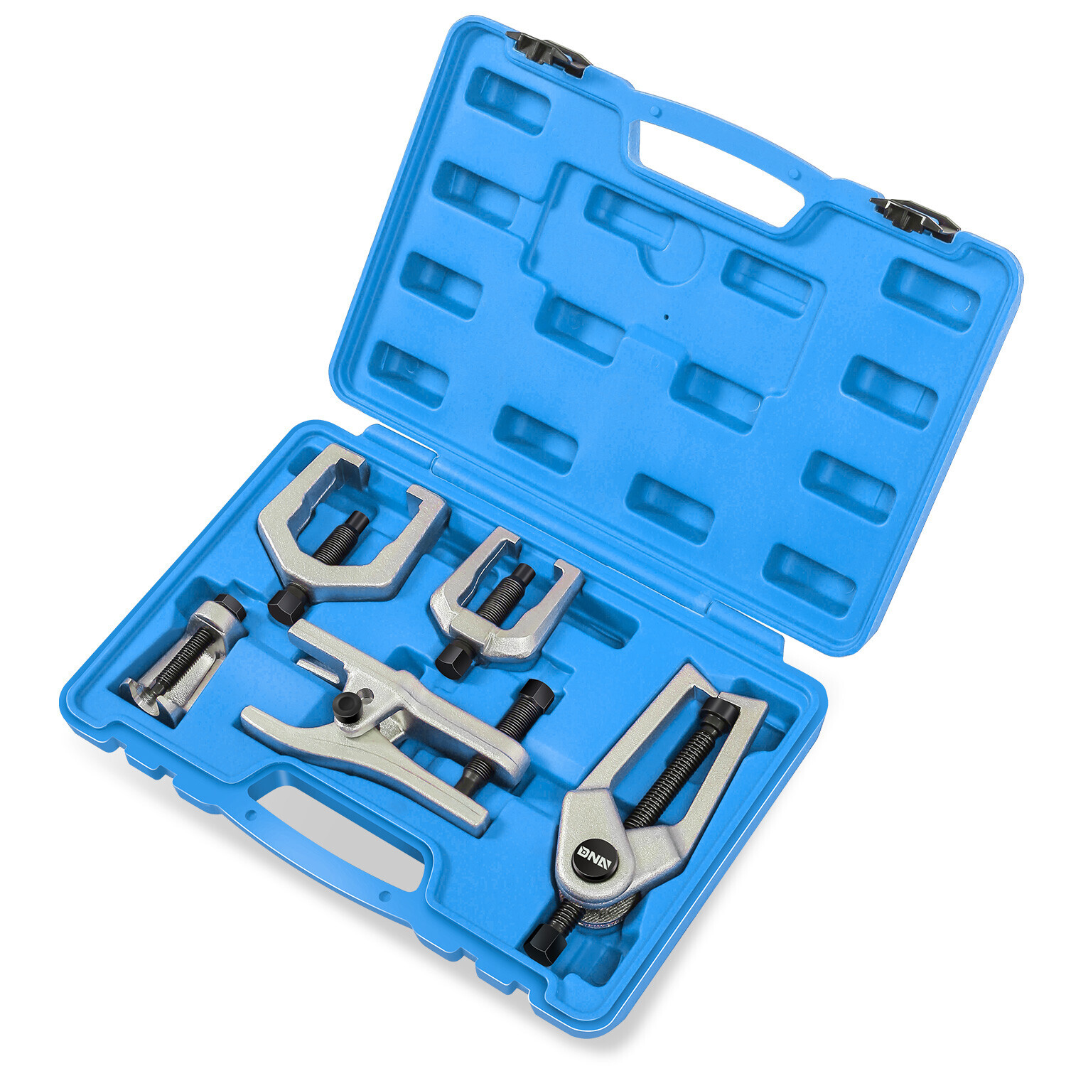 Blue 5 Pcs Universal Front End Service Ball Joint Separator Tie Rod Removal Tool