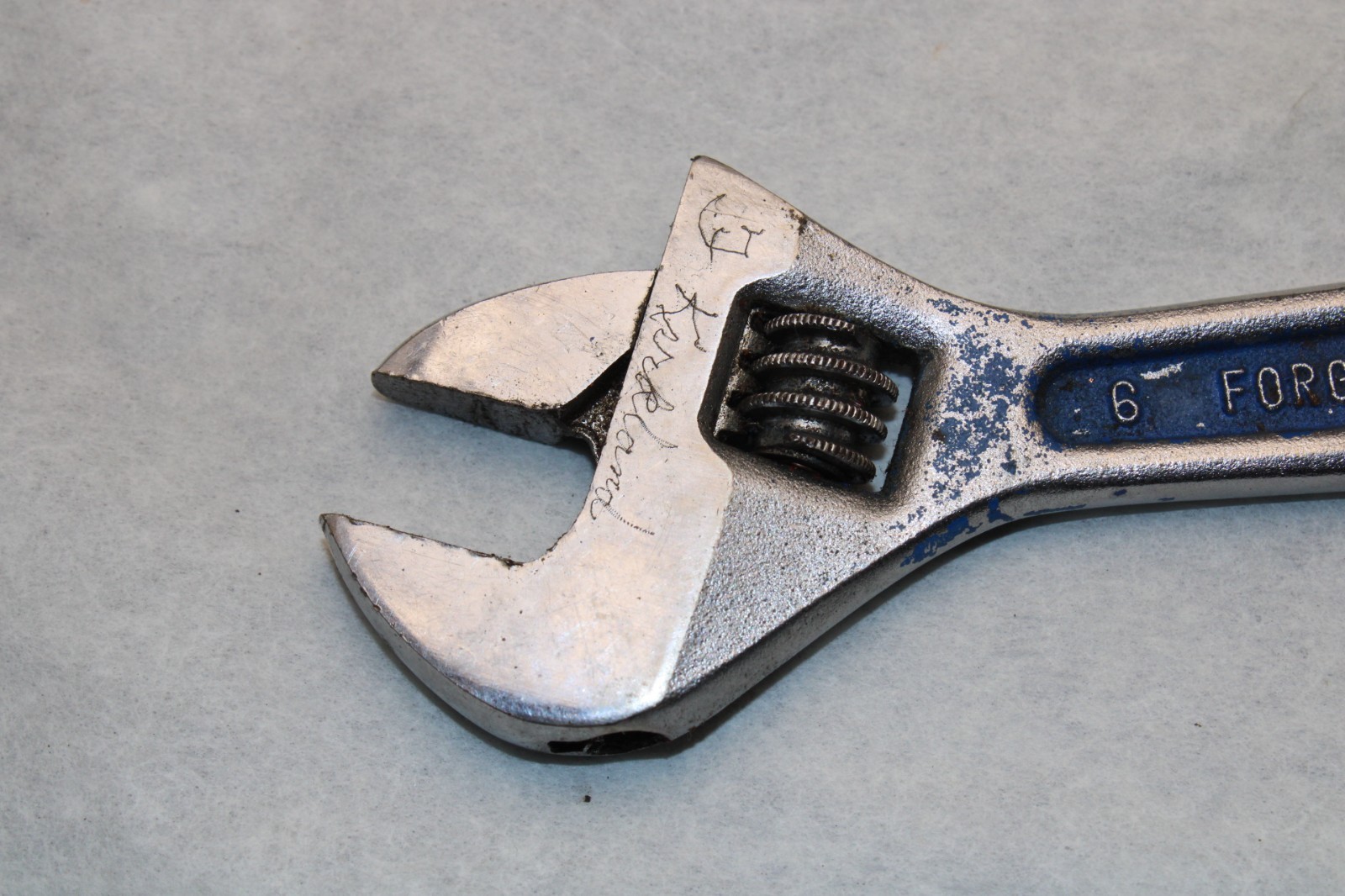 Vintage KAL 706 6″ Adjustable Wrench Heavy Duty Drop Forged Japan