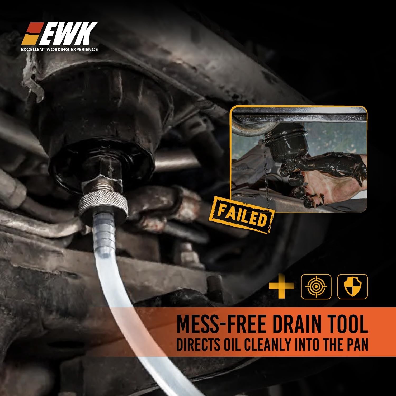 64mm Oil Filter Wrench & Funnel Set – Forged Aluminum