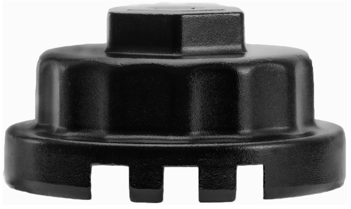 64mm Oil Filter Wrench Removal Tool Socket, 14 Flutes/4 Slots | Compatible with