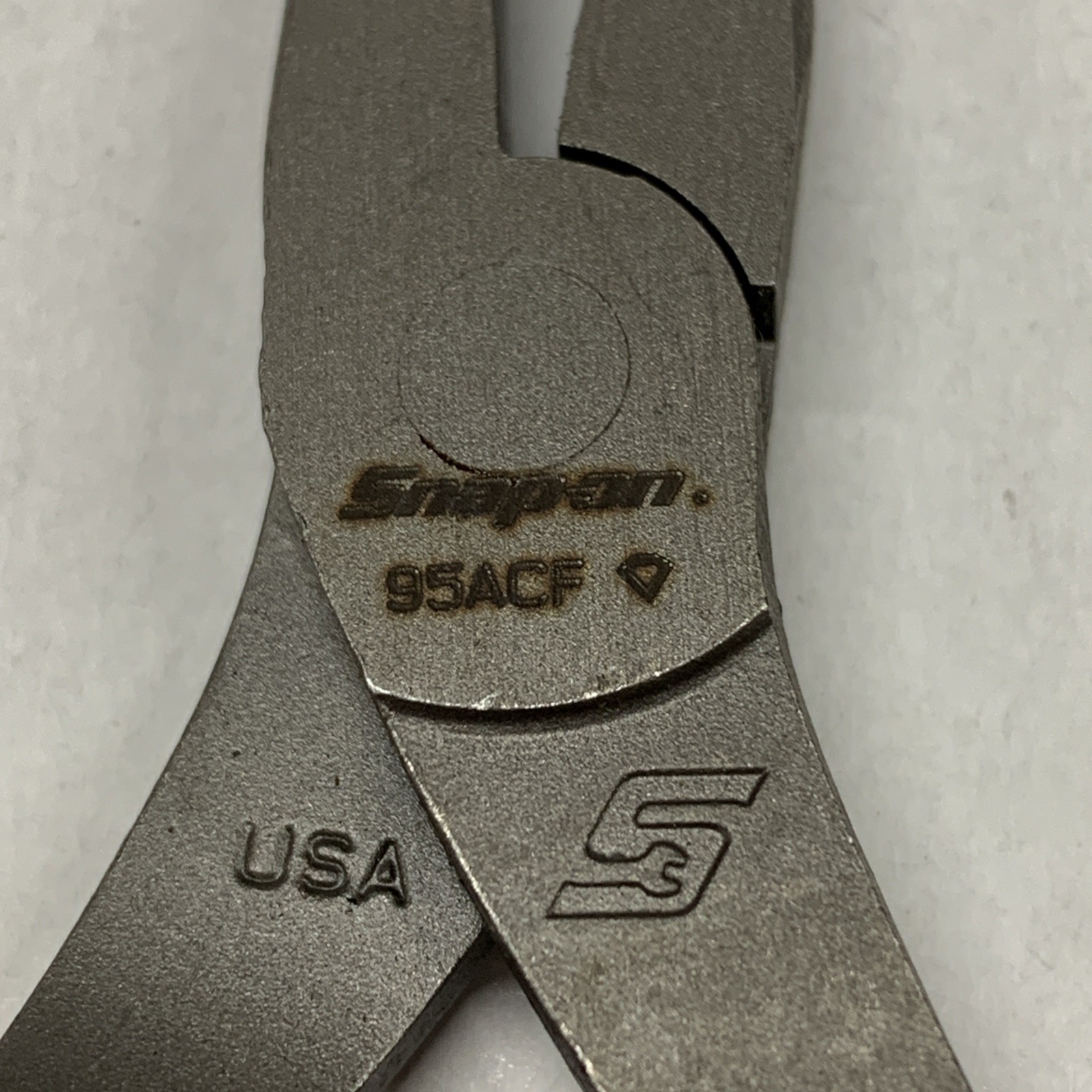 Snap On Tools USA 95ACF 6” RED Soft Grip Talon Grip Needle Nose Pliers NEW