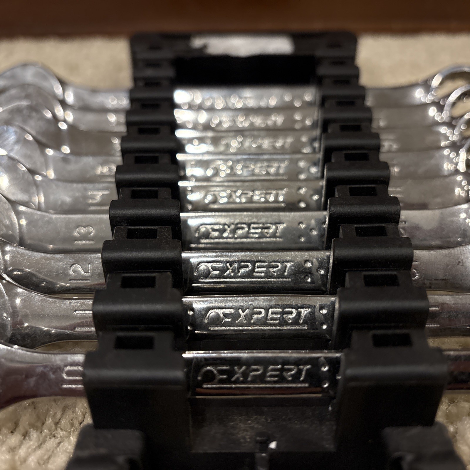 Mac Tolls EXPERT Series 10pc 10mm-19mm Metric 12 Point Combination Wrench Set
