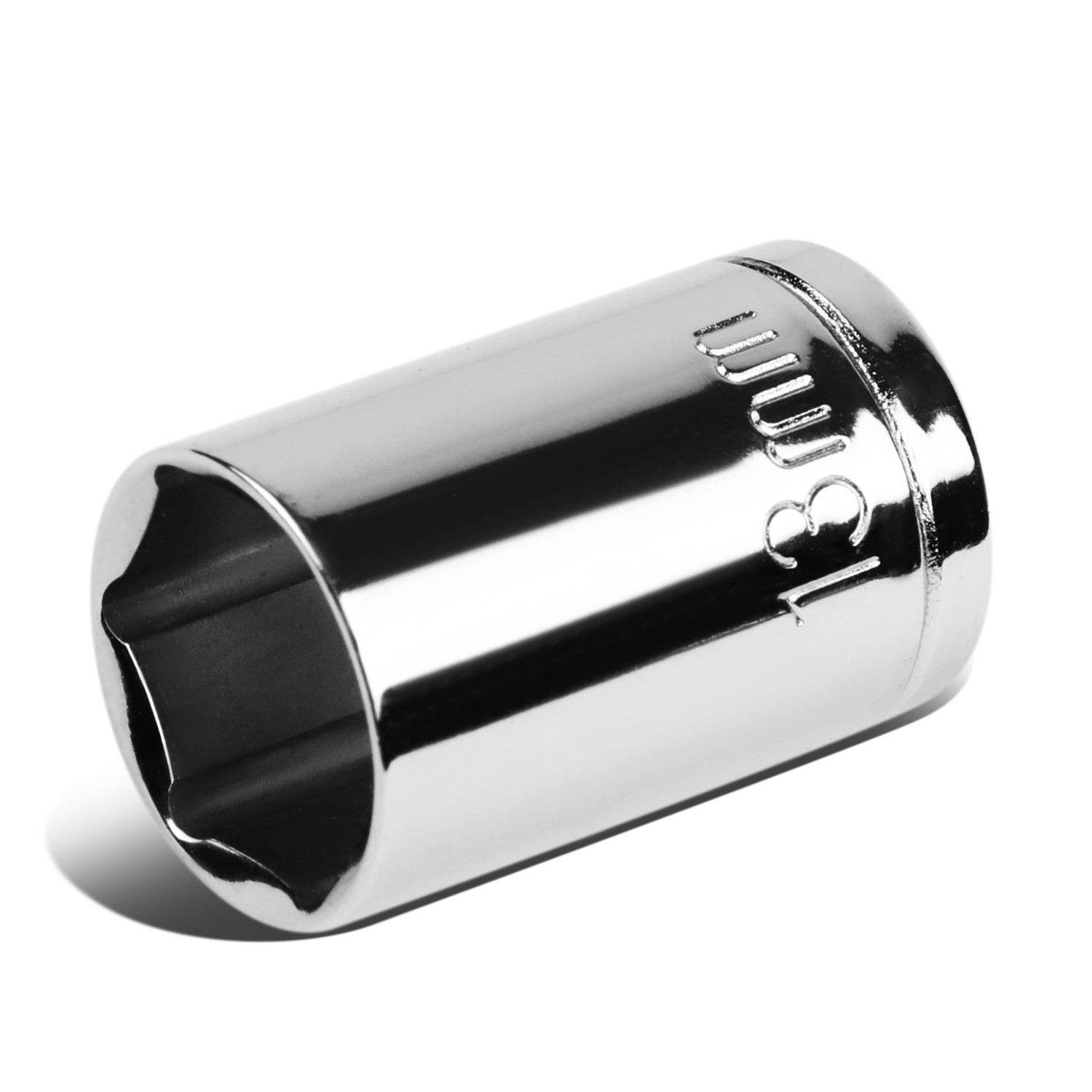 1-Piece Snap-On 3/8″ Inches Drive 6 Point 13mm Metric Shallow Chrome Socket Tool