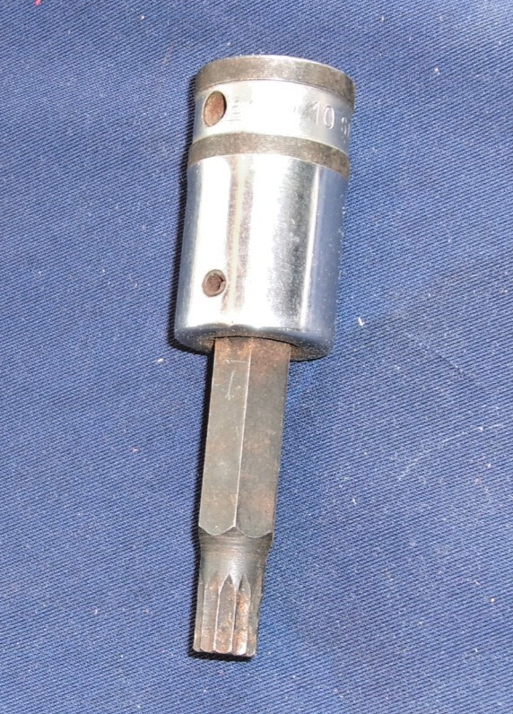 Snap-On Tools FTSM 6A Metric, 3/8″ Drive, 6mm Triple Square Bit 2″ Long, Used
