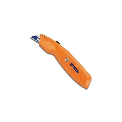 IRWIN 2082300 Hi-Visibility Retractable Utility Knife, 6.5 Inch