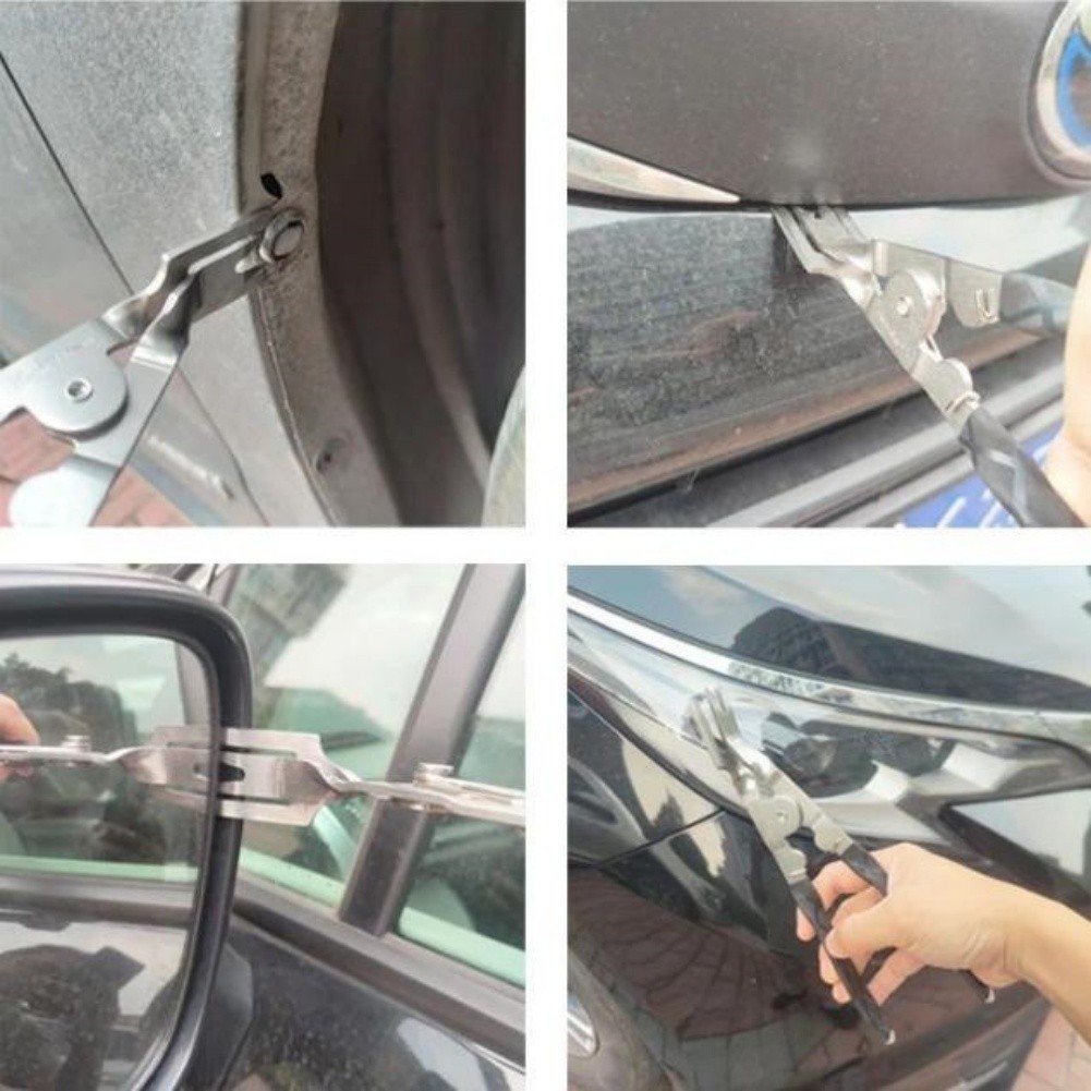 Stainless Steel Plastic Rivet Remover Pliers with Non Slip Comfortable Handle